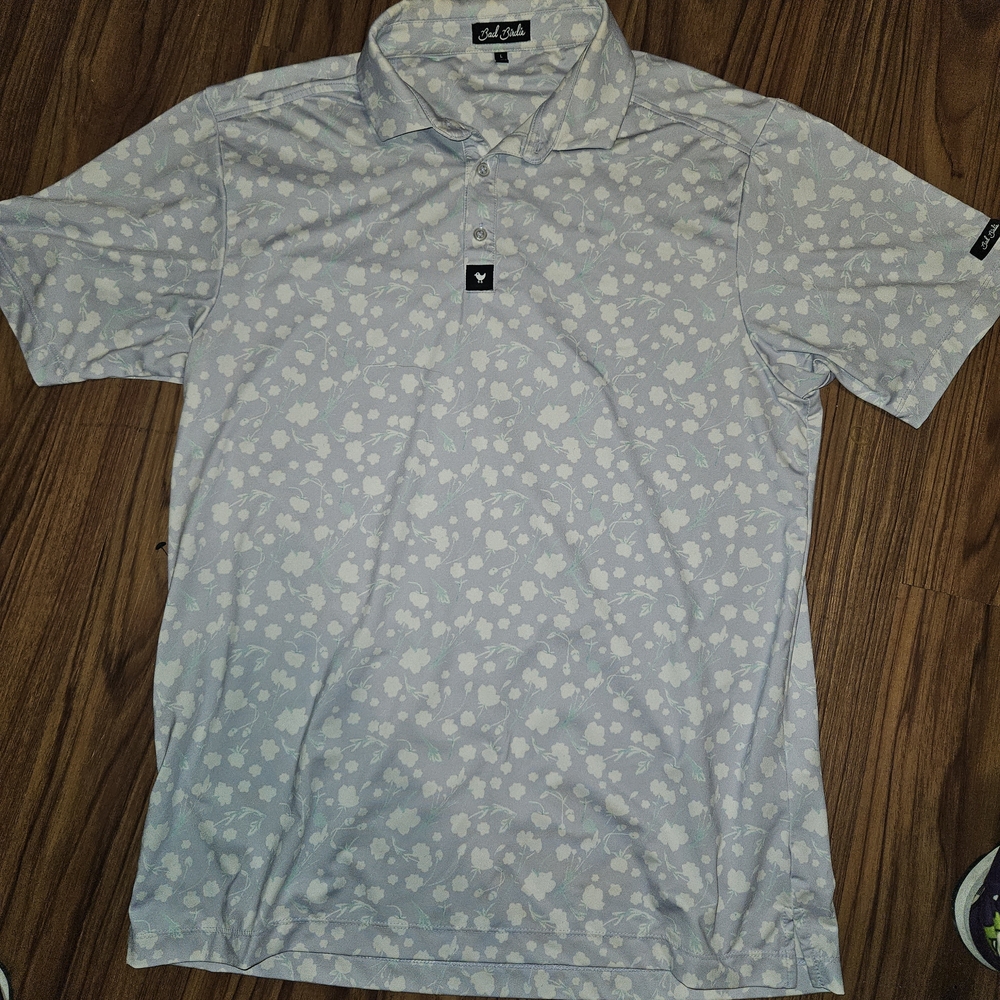 Bad Birdie Lush Purple Polo